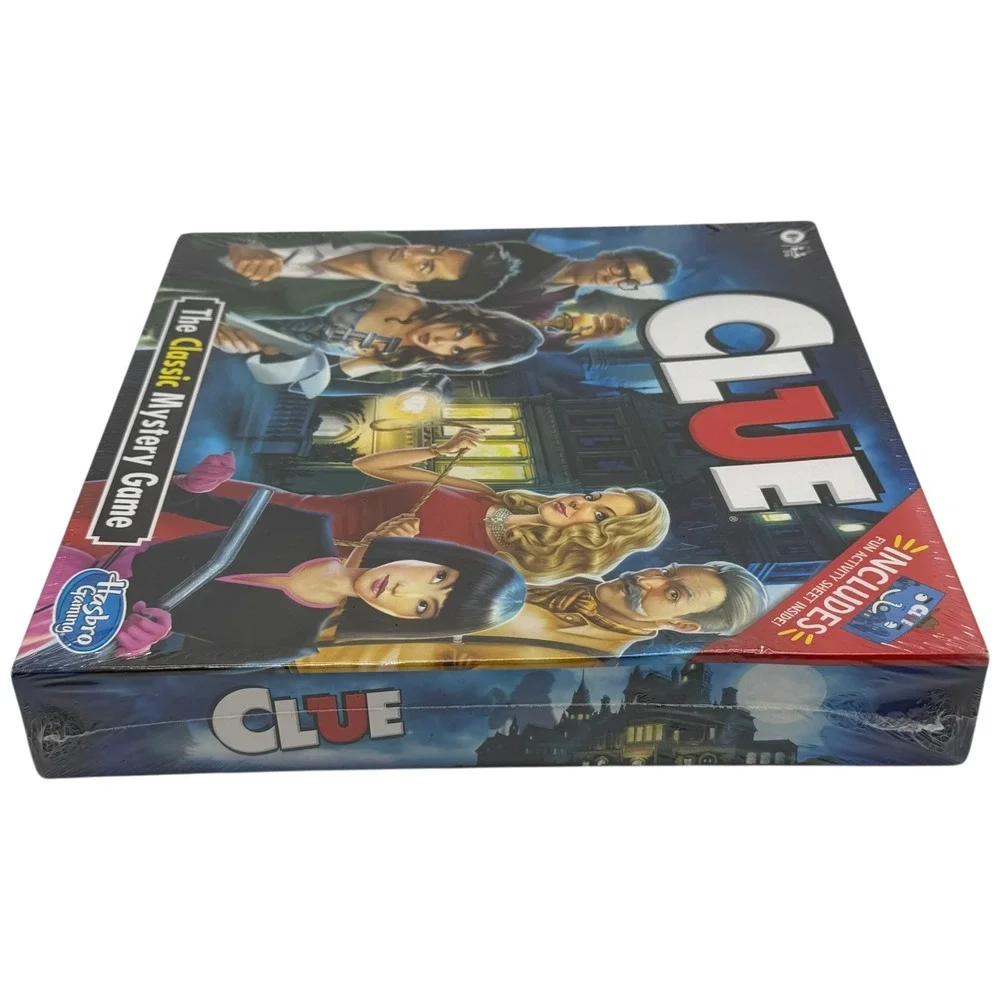 Clue The Classic Mystery Game Board Game Hasbro Gaming New‎ Sealed Fun